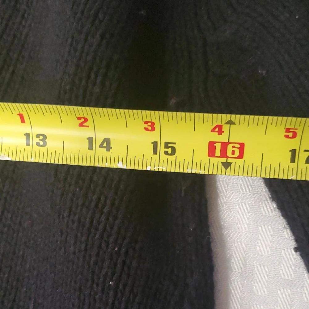 Vtg Polo  Ralph Lauren Black Wool Sweater - Picture 13 of 14